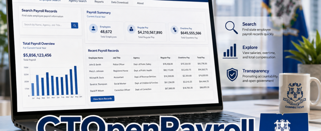 CTOpenPayroll How to Search Connecticut State Employee Payroll Records