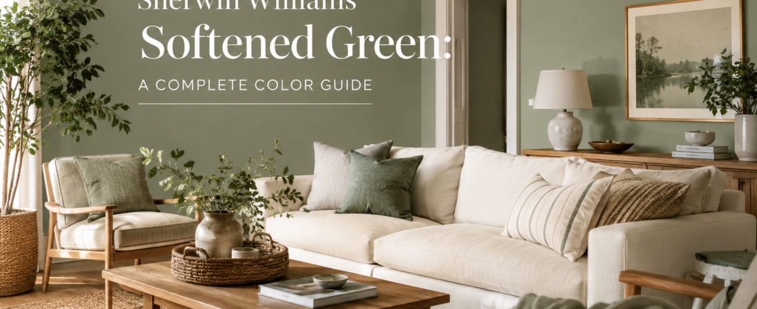 Sherwin Williams Softened Green Best Rooms & Pairings