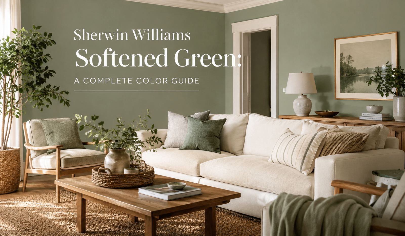 Sherwin Williams Softened Green Best Rooms & Pairings