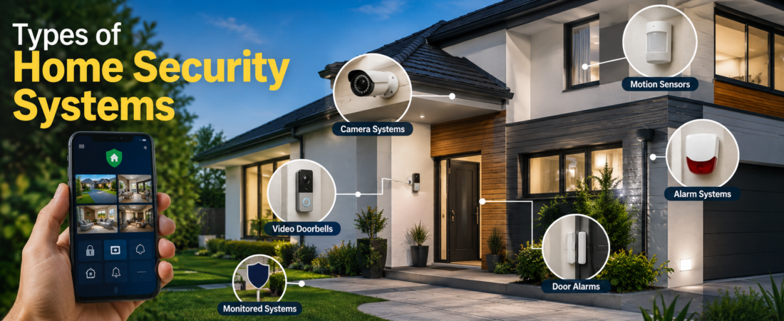5 Types of Home Security Systems Which One Is Best?