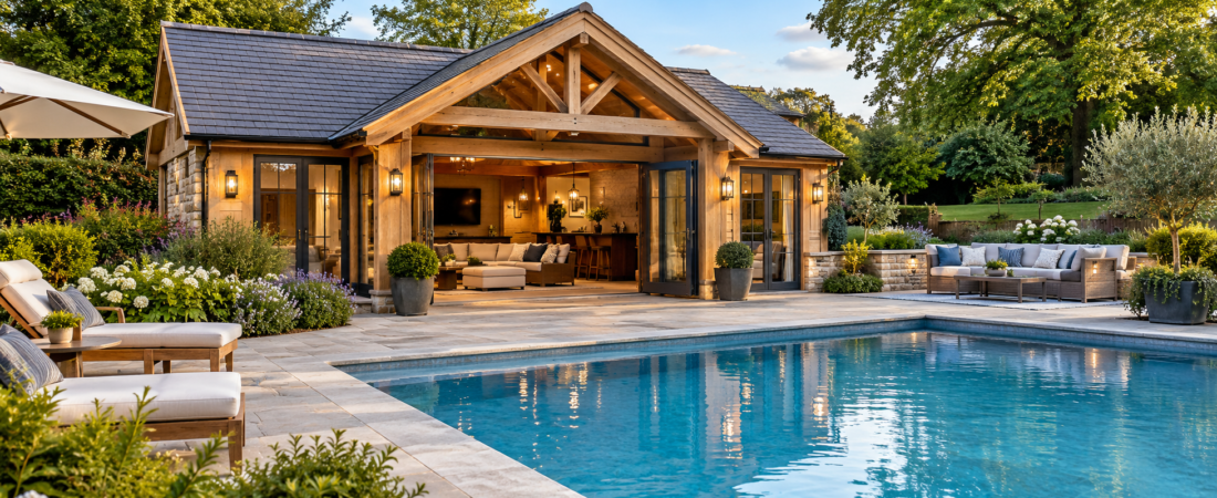 Oak Framed Pool House Design, Cost and Planning