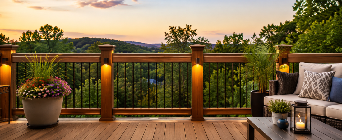 10 Creative Wood Deck Railing Ideas for Your Home