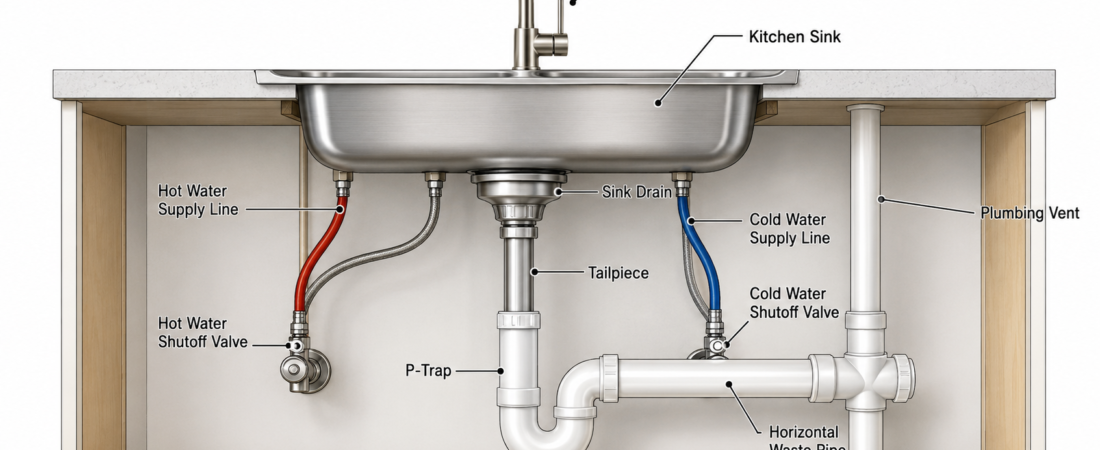 Proper Kitchen Sink Plumbing Diagram Easy Guide