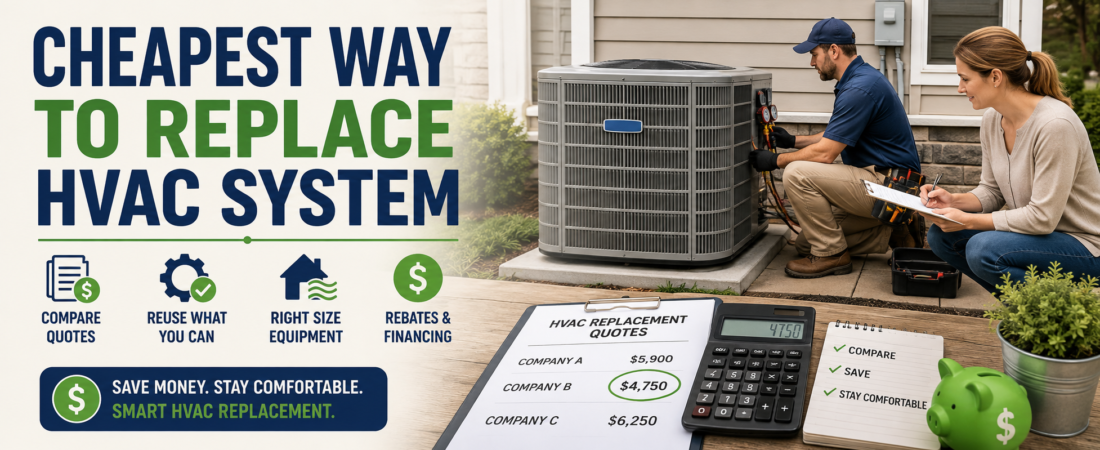 Cheapest Way to Replace Hvac System Money-Saving Tips