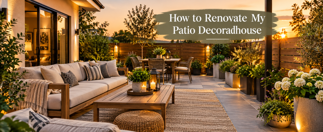 How to Renovate My Patio Decoradhouse Easy Ideas