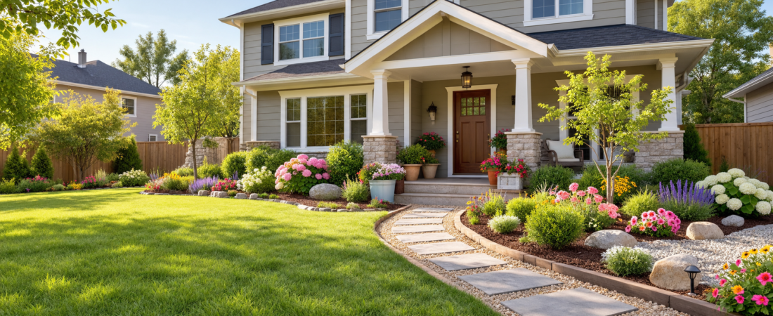 Cheap Simple Front Yard Landscaping Ideas That Looks Great